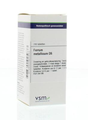 VSM Ferrum metallicum D6 200 Tabletten