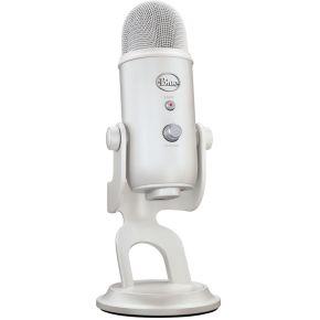 USB Microfoon - Blue Yeti Premium - voor opname, streaming, gaming, podcast op pc of Mac - White White Mist