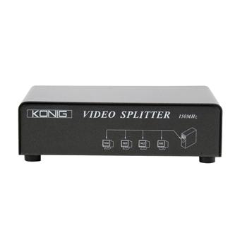 4-poort VGA splitter 4-poort VGA splitter