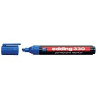 Edding 330 Marker, lijndikte 1-5 mm, blauw, 1 stuk - thumbnail