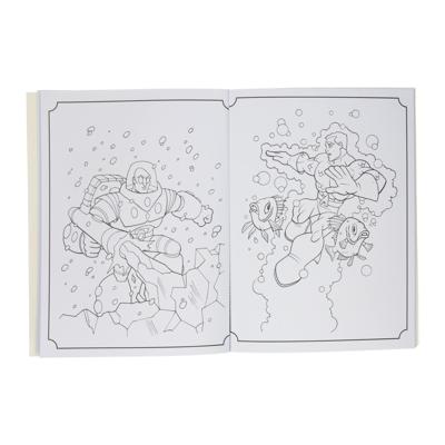 Boek Specials Nederland BV Super color kleurboek dc super friends met potloden