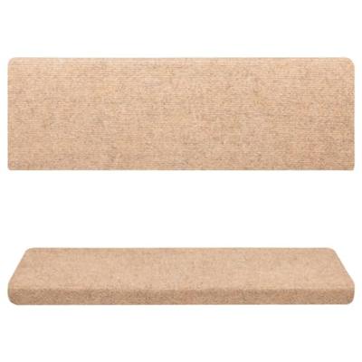 Trapmatten 15 st 65x21x4 cm naaldvilt bruin