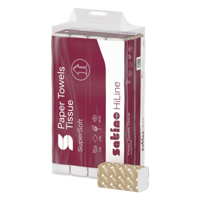 Handdoek satino pt2 prestige 2laags 206x320mm wit - thumbnail