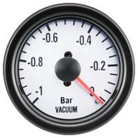 AutoStyle vacuümmeter 52 mm 12 Volt wit/zwart - thumbnail