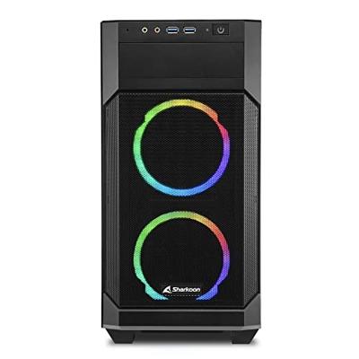 Sharkoon V1000 RGB midi tower behuizing - thumbnail