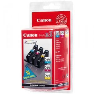 Inktcartridge Canon CLI-526 3 kleuren Inktcartridge Canon CLI-526 3 kleuren