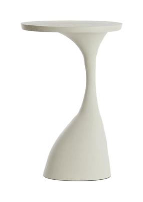 Light & Living Bijzettafel 'Macau' 55cm hoog, kleur Mat Crème