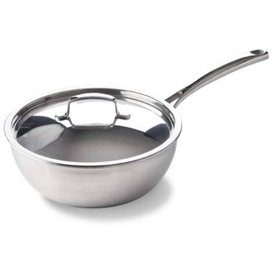 BK Superior Tri-Ply sauteuse 24 cm met deksel