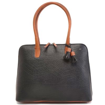 CHAMONIX dames werktas schoudertas zakentas zwart