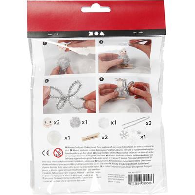 Creativ Company Mini creative kit engelen knijpers - thumbnail