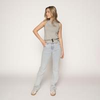 Frankie Straight Leg Blue Denim - thumbnail