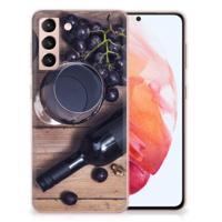 Samsung Galaxy S21 | Siliconen Case | Wijn - thumbnail