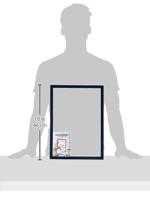 Durable 486807 Documenthouder Donkerblauw (b x h) 325 mm x 445 mm DIN A3 staand, DIN A3 liggend - thumbnail