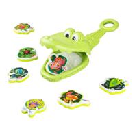 Selecta Croc chasey visspel badspeelgoed - thumbnail