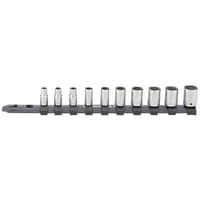 Stahlwille 40/10-12916 96051010 Dopsleutelinzetset 1/4 10-delig