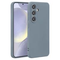 Lunso Samsung Galaxy S25 Plus hoesje - Flexibel siliconen Backcover Lavendelgrijs - thumbnail