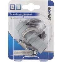 Scanpart afvoerslang verbindingsset Wasmachine accessoire - thumbnail