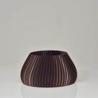 Jasmin 3D pot 9x17cm Bronze Metallic - thumbnail