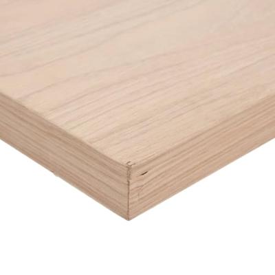 Wandschap 40x23,5x4 cm bewerkt hout - thumbnail