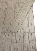 Vloerplanken zelfklevend 5,02 m 2 mm PVC washed eiken - thumbnail