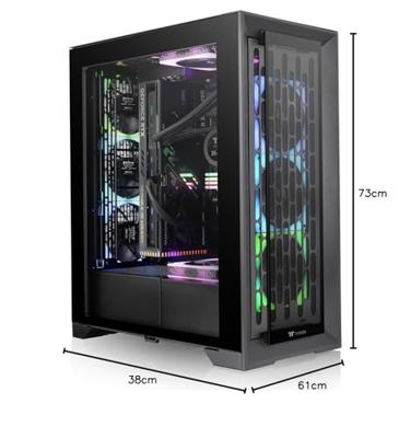 Thermaltake CTE T500 TG Full Tower PC-behuizing Zwart