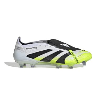 adidas Predator Elite FT Gras Voetbalschoenen (FG) Wit Zwart Neongeel