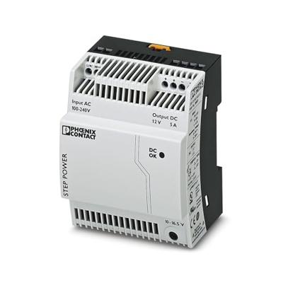 Phoenix Contact 2868583 DIN-rail netvoeding 12 V/DC 5 A 60 W Aantal uitgangen:1 x Inhoud 1 stuk(s) Phoenix Contact 2868583 DIN-rail netvoeding 12 V/DC 5 A 60 W Aantal uitgangen:1 x Inhoud 1 stuk(s)