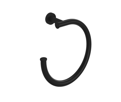 Handdoekring Hotbath Cobber Mat Zwart