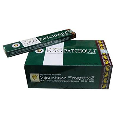 Golden Nag Wierook Patchouli (12 pakjes)