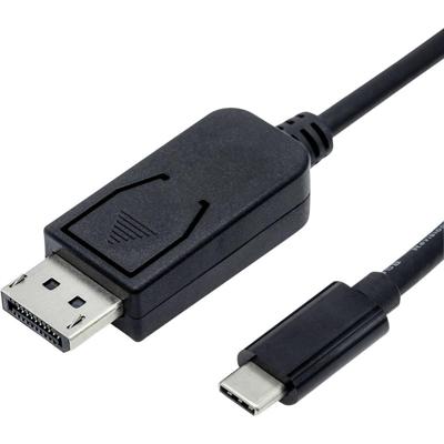 VALUE USB type C - DisplayPort adapterkabel, v1.2, M/M, 1 m VALUE USB type C - DisplayPort adapterkabel, v1.2, M/M, 1 m