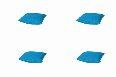 Kussen 45 x 45 aqua piping Panama aqua (4 stuks) Madison - Madison