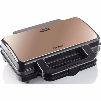 Bestron ASM90XLCO Tosti-IJzer Koper/Zwart Bestron ASM90XLCO Tosti-IJzer Koper/Zwart