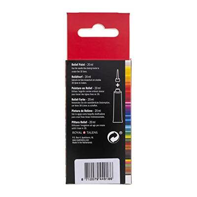 Royal Talens Amsterdam Reliëf Verf Tube 20 ml - Loodgrijs 736