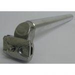 Zadelpen atb zilver 27.8 35cm alu - thumbnail