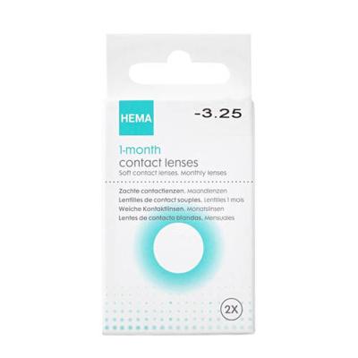 HEMA Zachte Maandlenzen 2 Stuks -3.25