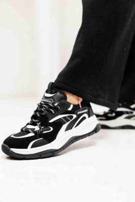 Dsquared2 80236 02 Sneakers Dames Zwart - Maat 37 - Kleur: Zwart | Soccerfanshop