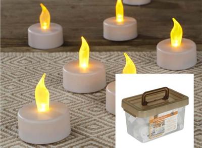 24 HI Vlamloze LED Waxinelichtjes - theelichtjes