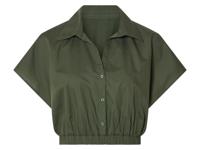 esmara Dames blouse (Kaki, L (44-46)) - thumbnail