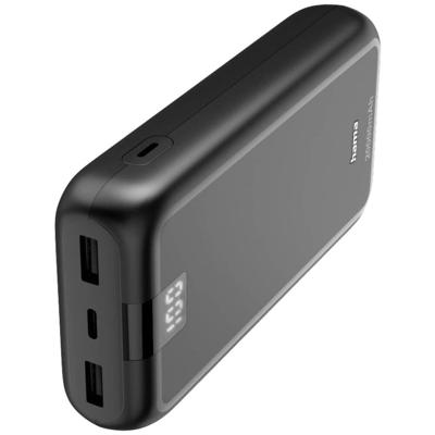 Hama Power Pack Performance 20 20000mAh 3 Uitgangen: USB-C 2x USB-A Antr. Hama Power Pack Performance 20 20000mAh 3 Uitgangen: USB-C 2x USB-A Antr.