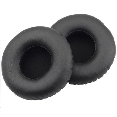 Voor JBL Synchros S400BT Headphones imitatieleer + Memory Foam zachte oortelefoon beschermhoes earmuffs één paar (zwart)