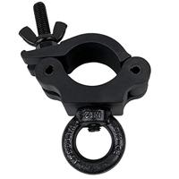 Showtec Halfcoupler 50mm met hijsoog zwart - thumbnail