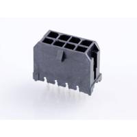 Molex 430450812 Male header, inbouw (standaard) Totaal aantal polen: 8 Rastermaat: 3 mm Inhoud: 1 stuk(s) Tray - thumbnail