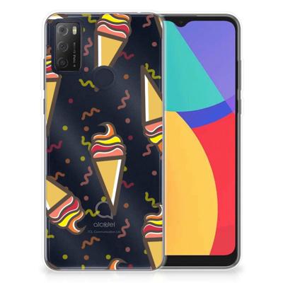 Alcatel 1S (2021) | Siliconen Case | Icecream