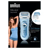 Braun ls5160 silk-epil 3in1 lady shaver blauw - thumbnail