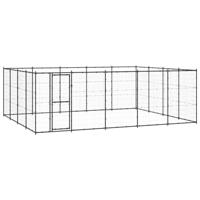 Hondenkennel 24,2 m² staal - thumbnail
