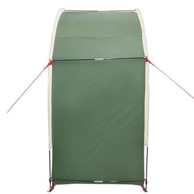 VidaXL Fietstent met dak met opslag groen 210 x 90 x 174 cm