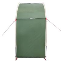 VidaXL Fietstent met dak met opslag groen 210 x 90 x 174 cm - thumbnail