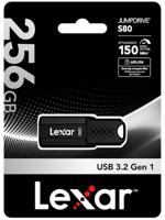 USB stick Lexar JumpDrive S80 Zwart 256 GB - thumbnail