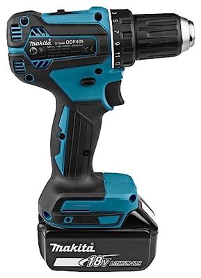 Makita ddf485rtj 18v boor- en schroefmachine brushless 5,0 ah accu (2 st), snellader, mbox Makita ddf485rtj 18v boor- en schroefmachine brushless 5,0 ah accu (2 st), snellader, mbox
