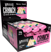 Warrior Crunch Bar Birthday Cake (12 x 64 g) - thumbnail
